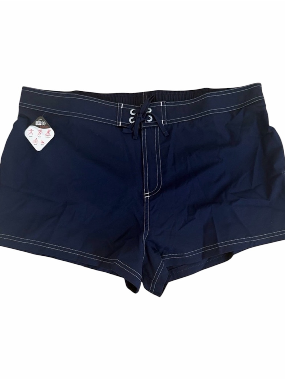 ZeroXposur Navy Blue Women's Swim Shorts